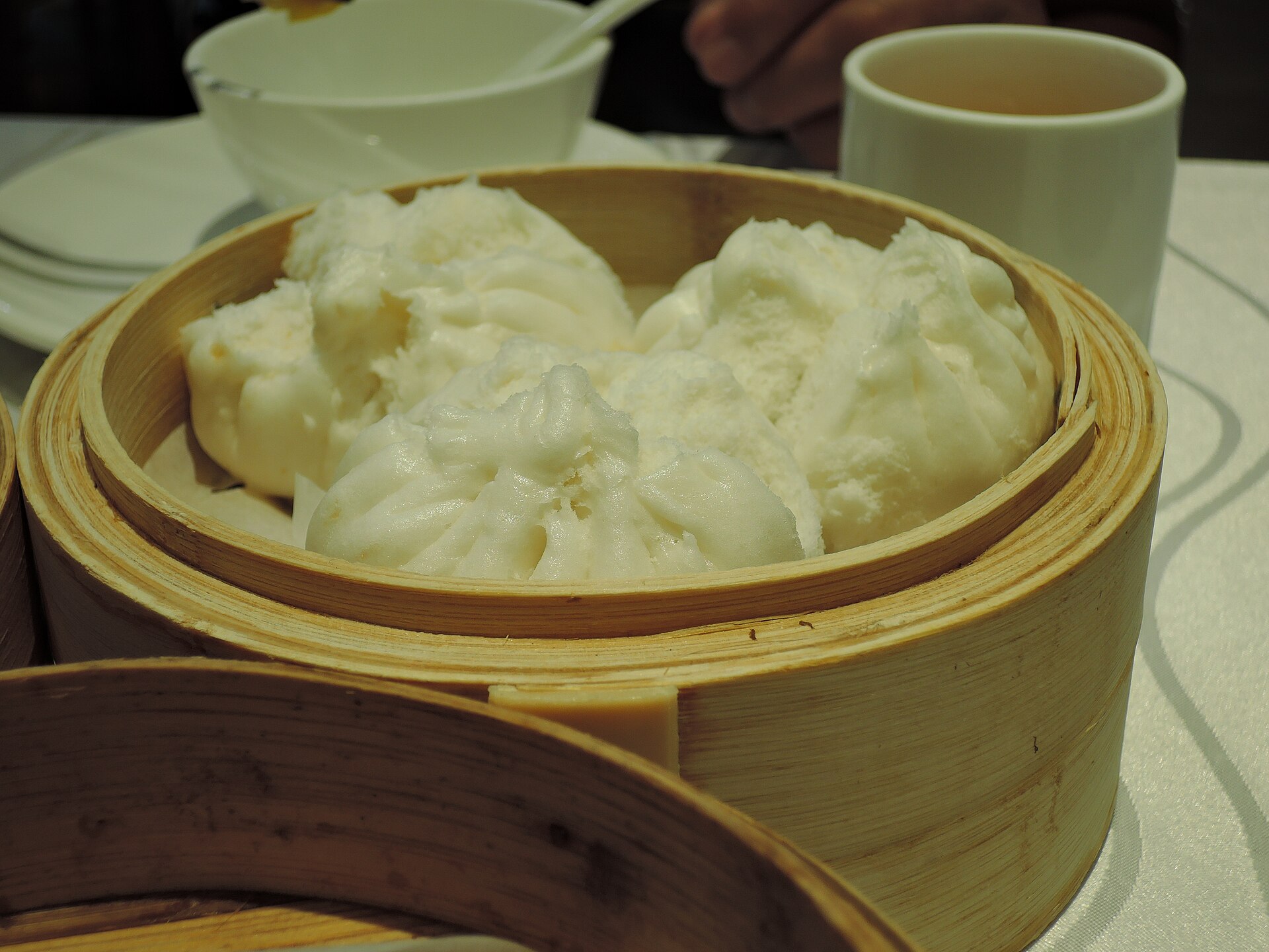 Char siu bun in lunch